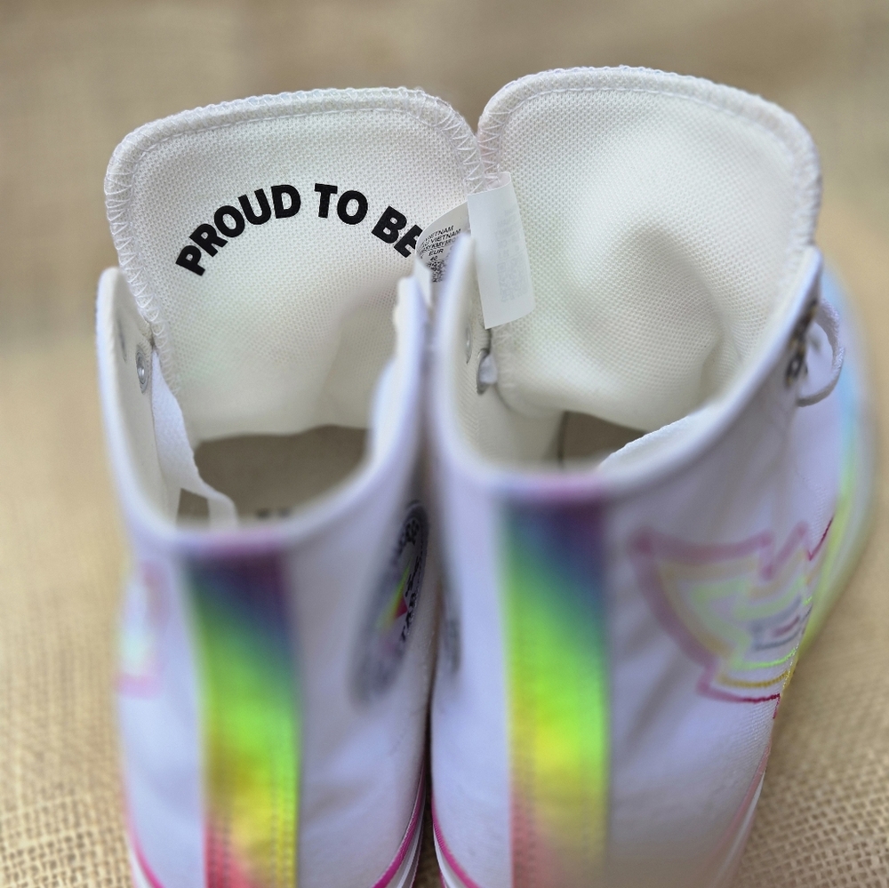 🆕Converse Chuck Taylor All Star Pride - Size: Men 7 ; Women 9 - Picture 9 of 13